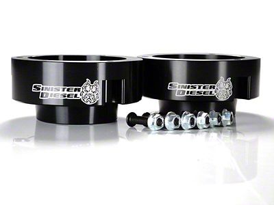 Sinister Diesel 94-09 Dodge 2500/3500 Black 4wd Only Leveling Kit - 9409LVL-BLK