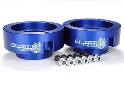 Sinister Diesel 94-09 Dodge 2500/3500 Blue 4wd Only Leveling Kit - 9409LVL-BLU
