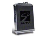 Skunk2 Racing Alpha Series 92-00 Honda Civic Radiator Half Size Dual - 349-05-2000