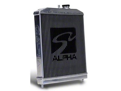 Skunk2 Racing Alpha Series 92-00 Honda Civic Radiator Half Size Dual - 349-05-2000