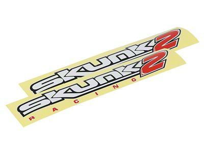 Skunk2 Racing 18in. Decal Set of 2 - 837-99-1018