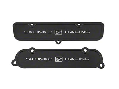 Skunk2 Racing Black Anodized Billet 6061 Aluminum Intake & Exhaust Port - 666-05-0100