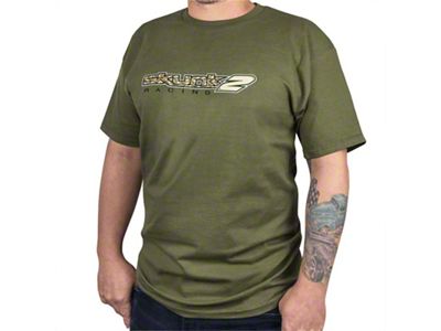 Skunk2 Racing Men's Camo Logo T-Shirt; XXL
