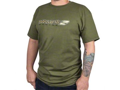 Skunk2 Racing Camo T-Shirt; Military Green; XL