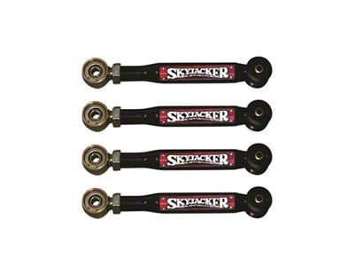 SkyJacker 0-4 in. Front & Rear Adjustable Lower Flex Links - TJ24LLX