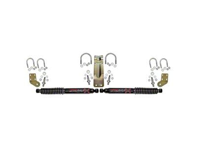 SkyJacker 05-24 Ford F250/F350 4WD Black MAX Steering Stabilizer - 8253