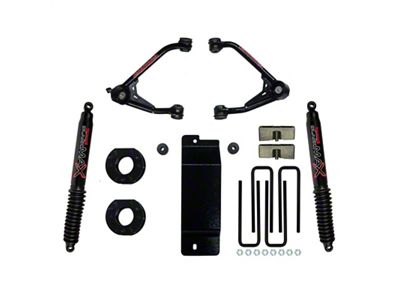 SkyJacker 2007-2013 GM 1500 4WD 3.5-4in UCA Lift Kit w/Rear - C7350PB