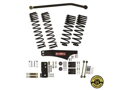 SkyJacker 07-18 Jeep Wrangler JK 3.5in Lift Kit Component Box - JK35BLT