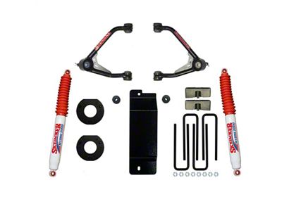 SkyJacker 2017-2018 GM 1500 4WD 3.5-4in UCA Lift Kit w/Rear - C17350PAH