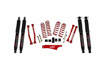 SkyJacker 2.5-3.5-InchKT; 07>JK RED; BLK MA - JK2501KCR-B