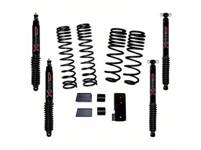 SkyJacker 2007-2018 Jeep Wrangler JK 2 Door 4WD Long Travel - JK20BPBLT