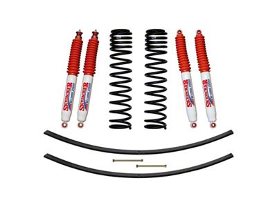 SkyJacker 3in Front Dual Rate Long Trvl Coil Suspension Kit - JC305BPHLT