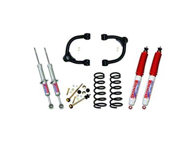 SkyJacker 3in Upper A-Arm Kit w/ Performance Struts Rear Coils - FJ730STUH