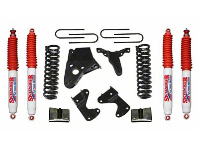 SkyJacker 4-Inch BRONCO II W/HD BRACKETS - 134BHK-N