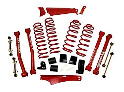 SkyJacker 4-Inch KIT 07-09 JEEP JK / RED - JK401KCR