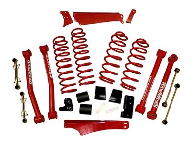 SkyJacker 4-Inch KIT 07-09 JEEP JK / RED - JK401KCR