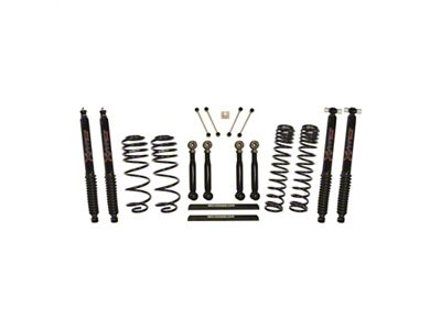 SkyJacker 97-02 Jeep TJ 4in D-Rate Long Travel Kit w/ - TJ401BPBLTX