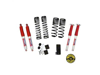 SkyJacker Jeep Wrangler JK 2-2.5in Dual Rate Long Travel Suspension - JK20BPNLT