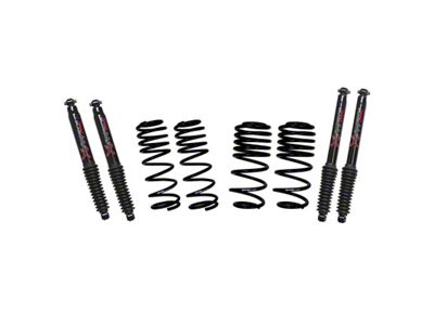 SkyJacker Jeep Wrangler JL LOWjacker2-2.5 in. Lowering Sport Coil Kit - LOWJL025PB