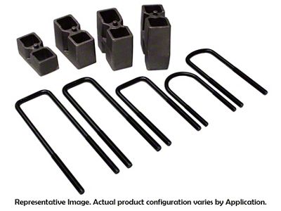 SkyJacker Suspension Block and U-Bolt Kit 2001-2010 GMC Sierra 2500 - BUK2082F