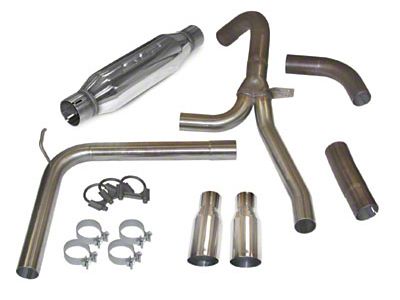 SLP 1998-2002 Chevrolet Camaro LS1 LoudMouth II Cat-Back Exhaust System - 31043A