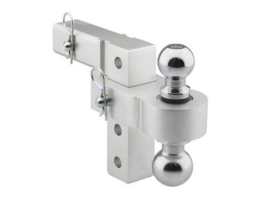 Smittybilt 6 IN ADJ ALUM DROP HITCH