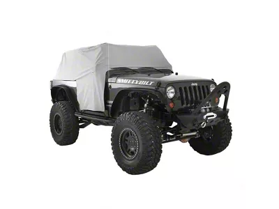 Smittybilt CAB CVR W/DOOR FLAP GRAY