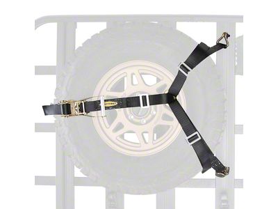 Smittybilt 3-WAY TIRE STRAP