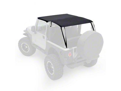 Smittybilt EXTENDED TOP DIAMOND BLK