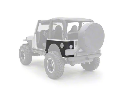 Smittybilt XRC CORNER GUARDSBLKTXT