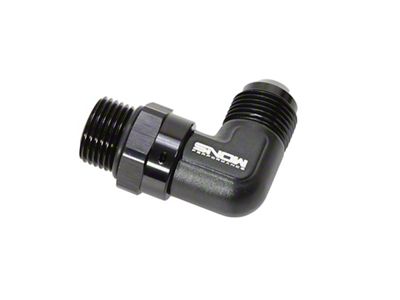 Snow Performance 10 ORB to 10AN 90 Degree Swivel Fitting Black - SNF-60119