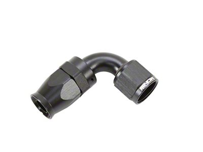 Snow Performance 10AN 90 Degree PTFE Hose End Black - SNF-60190