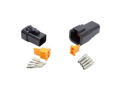 Snow Performance 4 Pin DTP Deutsch Connector Set 10AWG-14AWG - SNF-50040