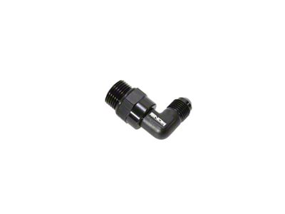 Snow Performance 8 ORB to 6AN 90 Degree Swivel Fitting Black - SNF-60869