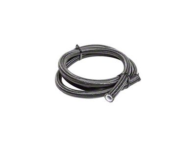 Snow Performance 8AN Braided Stainless PTFE Hose - 5ft Black - SNF-60805B