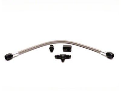 Snow Performance Water Dual Nozzle Upgrade SS Braided Line For - SNO-40040-BRD