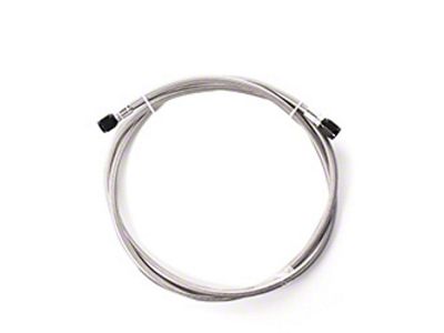 Snow Performance 1ft Stainless Steel Braided Line Black w/ 4AN - 805-BRD