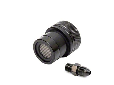 Snow Performance Windshield Washer Reservoir Bung w/ -4AN Nipple - 825-BRD