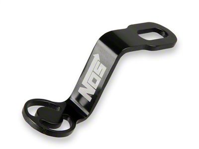NOS Solenoid Bracket; 1 in. Base Dia.; Black; Aluminum; - 16523