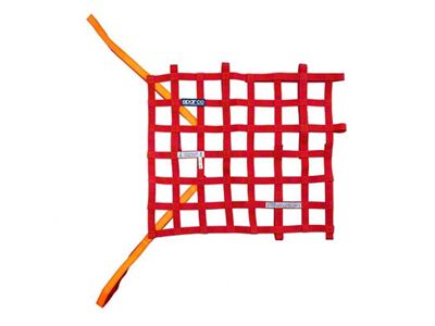 Sparco Window Net Fia Red - 002192FAR