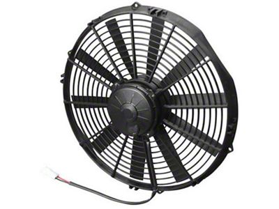SPAL 1652 CFM 14in High Performance Fan - Push/Straight VA08-AP71/LL-23MS - 30102055