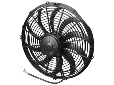 SPAL 1840 CFM 14in High Performance Fan - Push/Curved VA08-AP71/LL-53S - 30102056