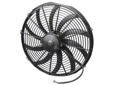 SPAL 2024 CFM 16in High Performance Fan - Pull/Curved VA18-AP71/LL-59A - 30102049