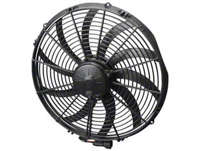 SPAL 2467 CFM 16in High Performance Race Fan - Pull/Curved - 30102113