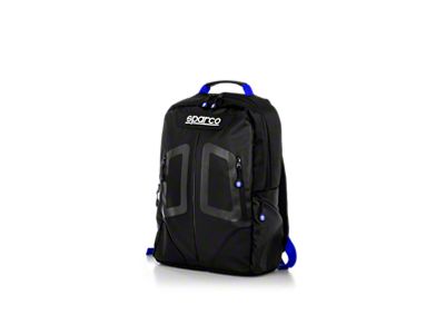 Sparco Stage Backpack; Black/Blue