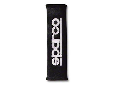 Sparco Belt Pad 2In Alcantara Black - 01090R3NR