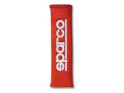 Sparco Belt Pad 2In Alcantara Red - 01090R3RS