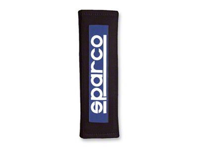 Sparco Belt Pad 3In Black Racing - 01098S3N