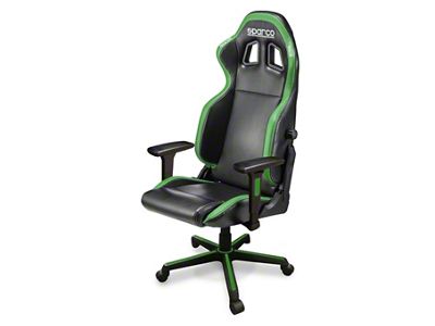 Sparco Game Chair ICON BLK/GRN - 00998NRVD