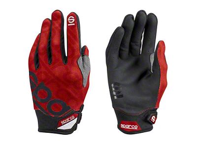 Sparco Glove Meca 3 Med Red - 002093RS2M